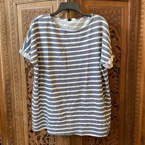 BDG striped French terry top